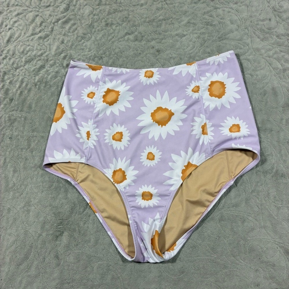Kortni Jeane High Waisted Tankini Swim Bottoms Lot of 2 Size XL Set of 2 - Picture 2 of 10